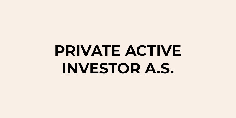 PRIVATE ACTIVE INVESTOR a.s.